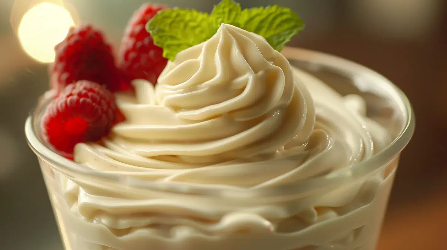 mousse au chocolat blanc