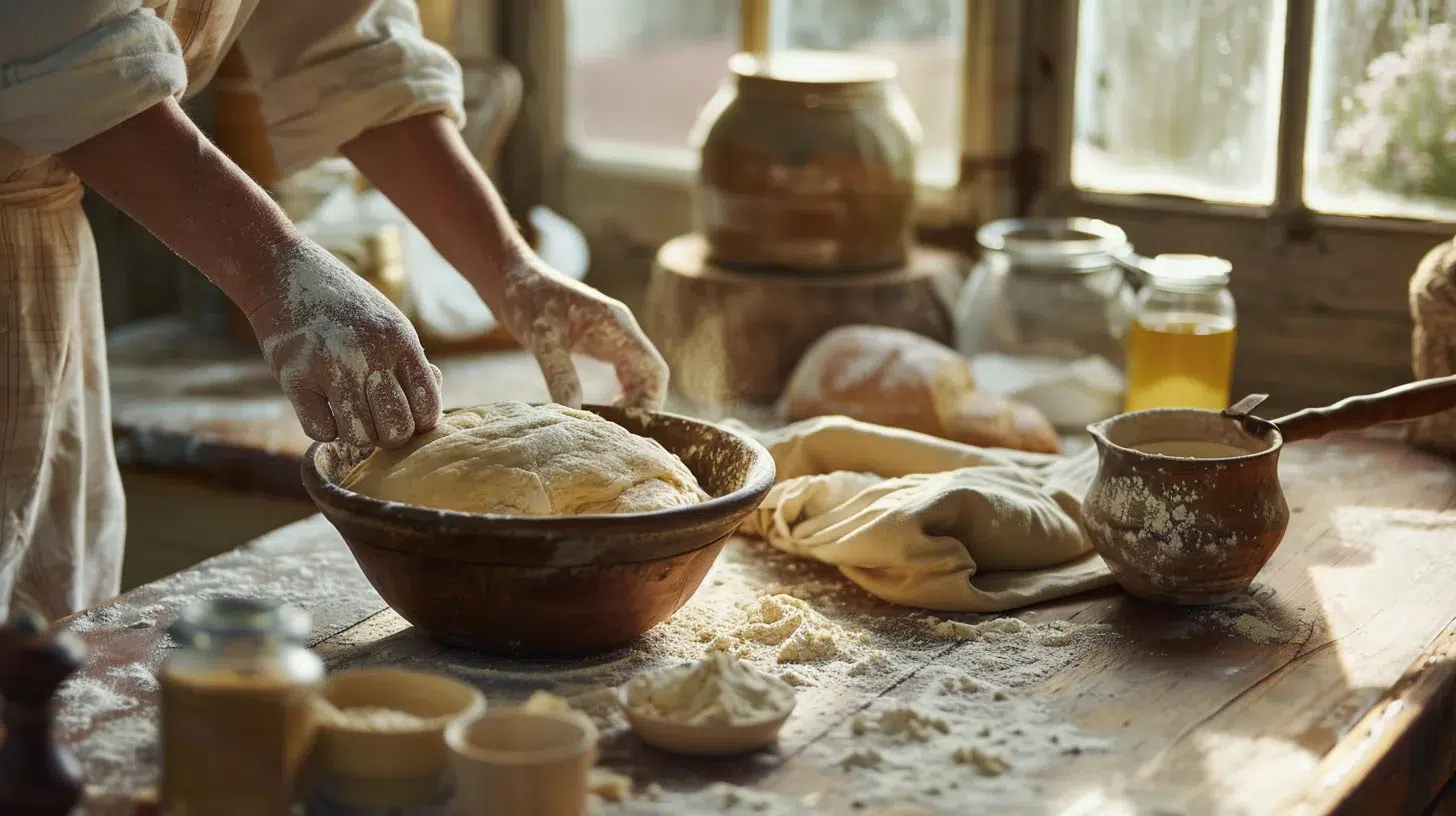 pâte à pain sans machine